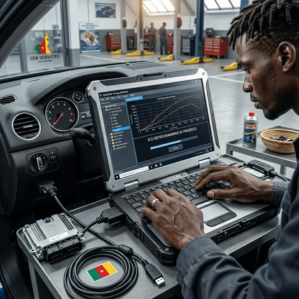 Reprogrammation des calculateurs et des clés des véhicules